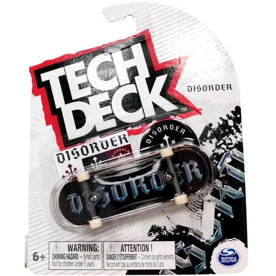 Tech Deck Deskorolka Fingerboard Disorder + Naklejki Tech Deck