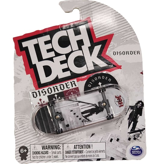 Tech Deck deskorolka fingerboard Disorder Schody + naklejki Spin Master