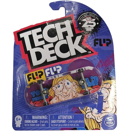 Tech Deck deskorolka fingerboard Flip Tom Penny + naklejki Spin Master