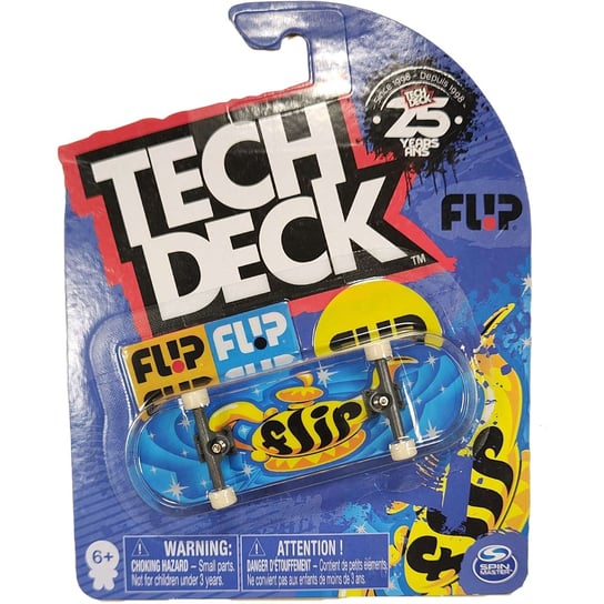 Tech Deck deskorolka fingerboard Flip złota lampa + naklejki Spin Master