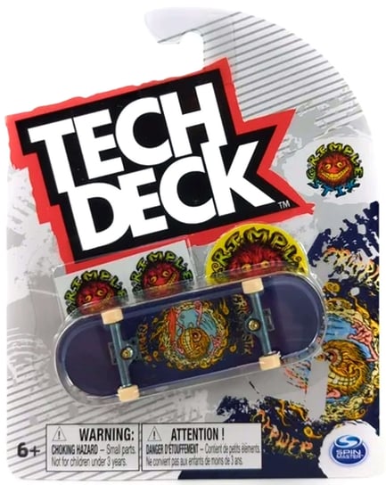 Tech Deck deskorolka fingerboard Grimple Stix Gerwer + naklejki Spin Master