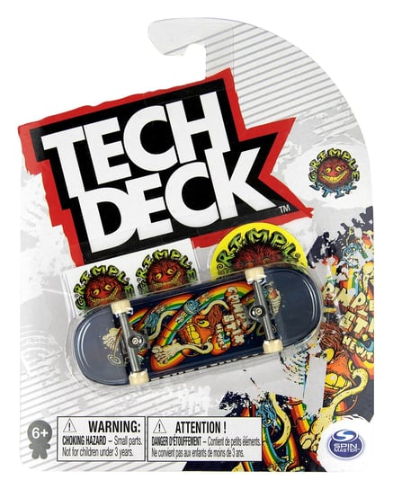 Tech Deck deskorolka fingerboard Grimple Stix Hewitt + naklejki Spin Master
