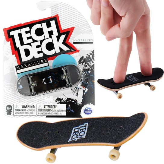 Tech Deck deskorolka fingerboard Maxallure Panter + naklejki Spin Master