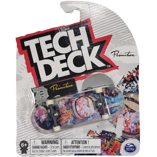 Tech Deck deskorolka fingerboard Primitive Astronauta + naklejki Spin Master