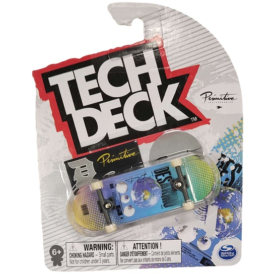 Tech Deck deskorolka fingerboard Primitive Desarmo + naklejki Spin Master