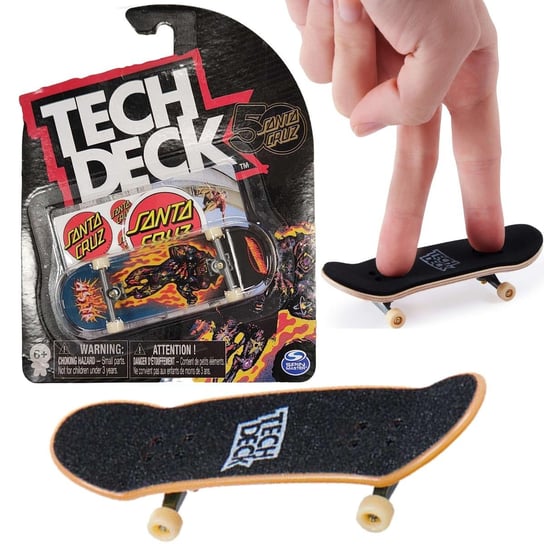 Tech Deck deskorolka fingerboard Santa Cruz Pantera + naklejki Spin Master