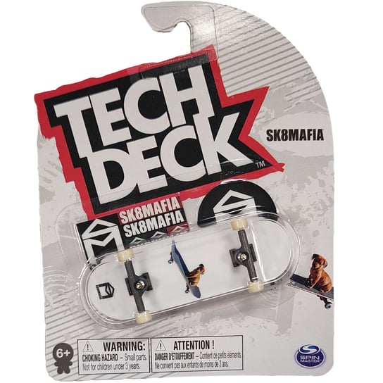 Tech Deck deskorolka fingerboard SK8Mafia Piesek + naklejki Spin Master