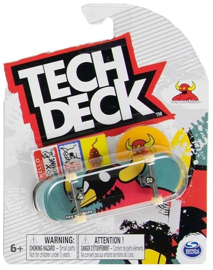 Tech Deck deskorolka fingerboard Toy Machine + naklejki Spin Master