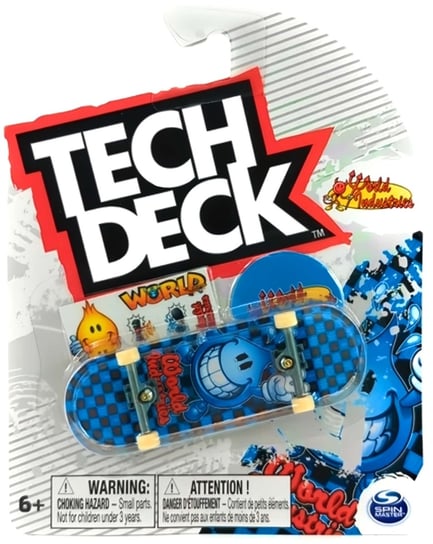 Tech Deck deskorolka fingerboard World Industries Kropla + naklejki Spin Master