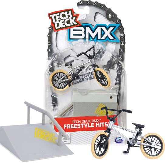 Tech Deck fingerbike BMX mini rower Cult w zestawie z przeszkodą Tech Deck