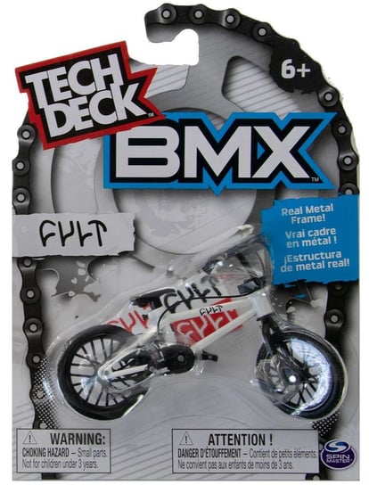 Tech Deck fingerbike BMX rower Cult biały Spin Master