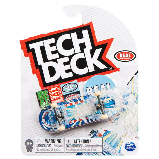 Tech Deck Fingerboard (1Pk) Real 2 Tech Deck