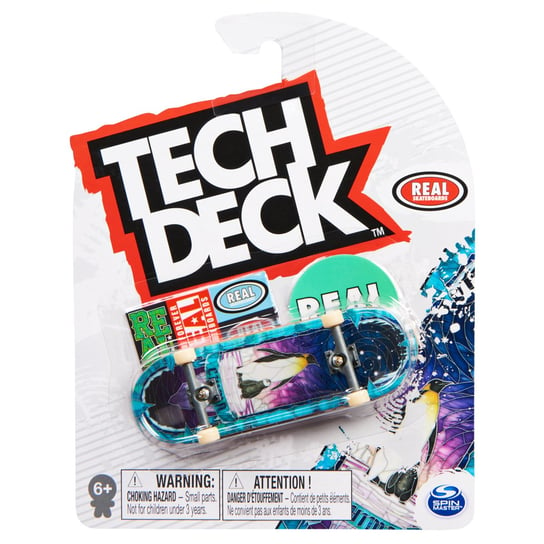 Tech Deck Fingerboard (1Pk) Real Tech Deck