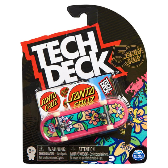 Tech Deck Fingerboard (1Pk)Santa Cruz 50 Tech Deck