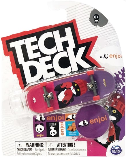 Tech Deck, zabawka zręcznościowa Deskorolka fingerboard Enjoi kot Tech Deck