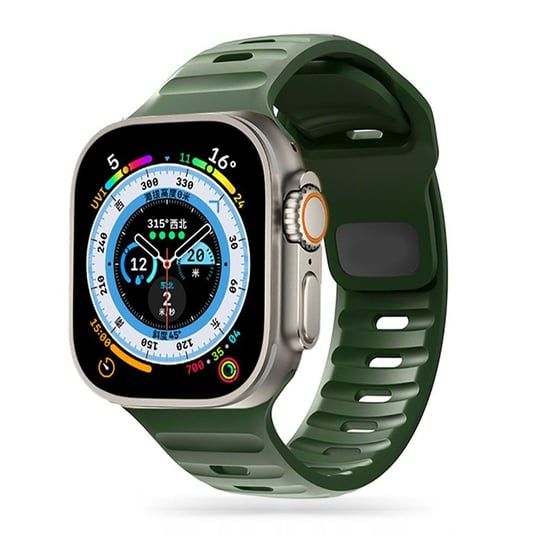 Tech-Protect Iconband Line Apple Watch 4 / 5 / 6 / 7 / 8 / Se (38 / 40 / 41 Mm) Army Green TECH-PROTECT
