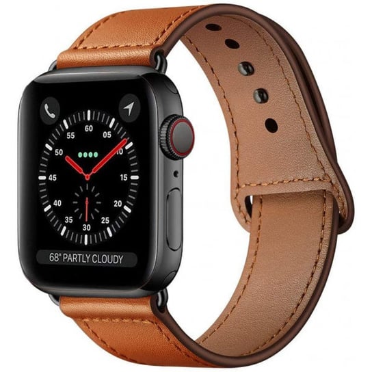 Tech-Protect Leatherfit Apple Watch 1/2/3/4/5/6 (42/44Mm) Brown TECH-PROTECT