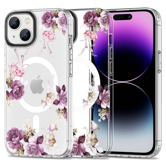 TECH-PROTECT MAGMOOD MAGSAFE IPHONE 15 PLUS SPRING FLORAL TECH-PROTECT