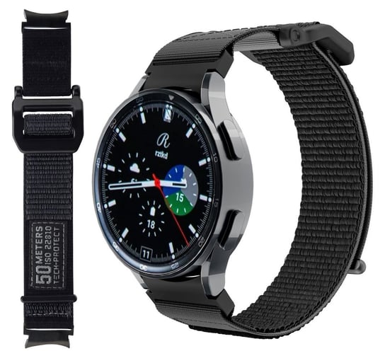 Tech-Protect Scout Pasek Do Samsung Galaxy Watch 4 / 4 Classic / 5 / 5 Pro / 6 / 6 Classic - Black TECH-PROTECT