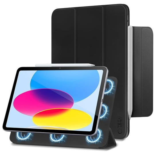 TECH-PROTECT SMARTCASE MAGNETIC ETUI POKROWIEC FUTERAŁ OBUDOWA DO IPAD 10.9 10 / 2022 BLACK TECH-PROTECT