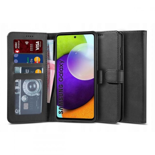 Tech-Protect Wallet ”2” Galaxy A72 Black TECH-PROTECT