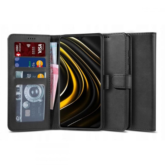 Tech-Protect Wallet ”2” Xiaomi Poco M3 Black Braders