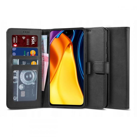 Tech-Protect Wallet ”2” Xiaomi Poco M3 Pro 5G / Redmi Note 10 5G Black TECH-PROTECT