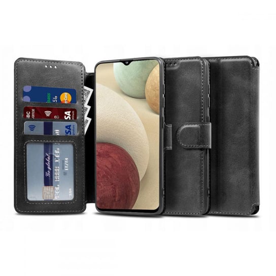 Tech-Protect Wallet Galaxy A12 Black TECH-PROTECT