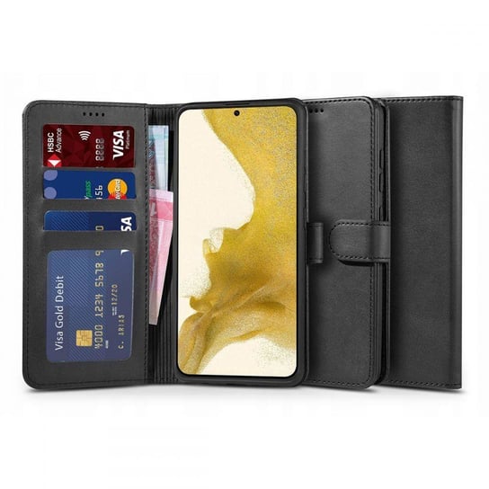 Tech-Protect Wallet Galaxy S22+ Plus Black TECH-PROTECT
