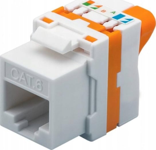 Techly 028573 Keystone RJ45 UTP Cat6 samozaciskowy, do PoE Inna marka