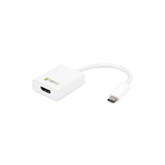 Techly Konwerter/Adapter Usb-C Na Hdmi Uhd*60Hz Biały Techly