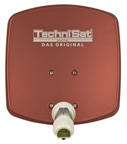 TechniSat DigiDish 45cm czerwona antena, singiel TechniSat