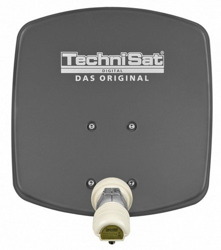TechniSat DigiDish 45cm grafitowa antena, singiel TechniSat