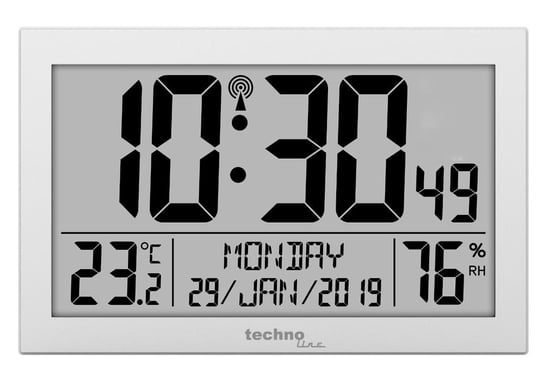 Technoline Zegar cyfrowy  ścienny WS8016 BLADE HOME Technoline