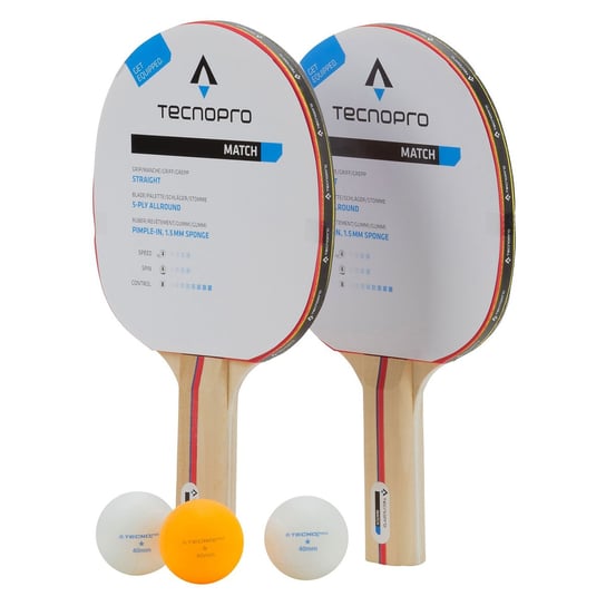 TECNOPro, Zestaw do tenisa stołowego, Match DX 234233 TECNOPRO