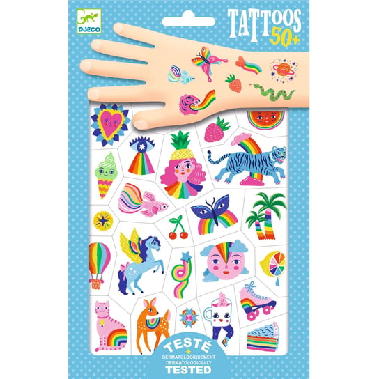 Tęcza - Tatuaże Dla Dzieci Djeco Djeco