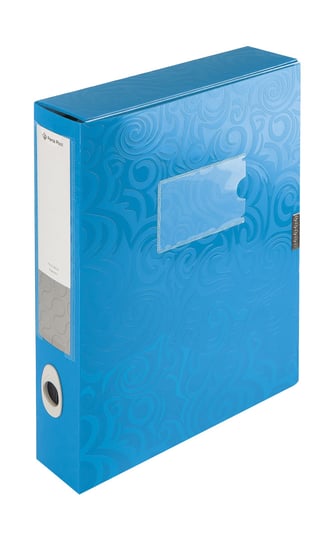 Teczka Box, A4, niebieska, Tai Chi Panta Plast