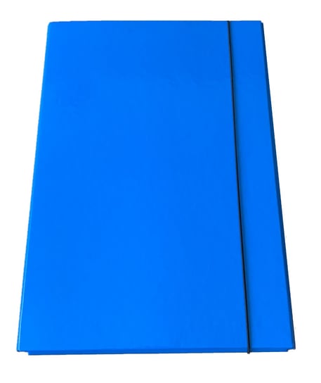 Teczka na gumkę, A4, błękitna CETUS-BIS