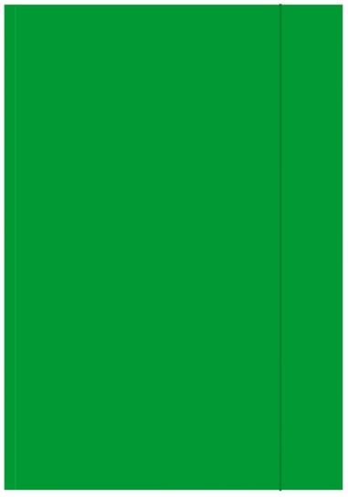 Teczka z gumką A4 na dokumenty aktówka zielona EMERSON
