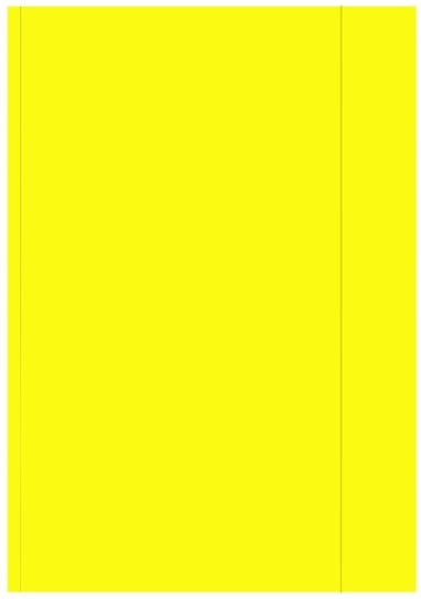 Teczka z gumką A4 na dokumenty aktówka żółta EMERSON