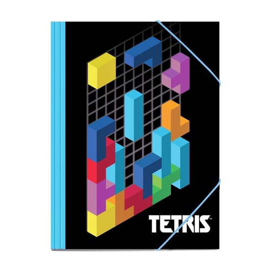 Teczka z gumką A4 Tetris Diakakis