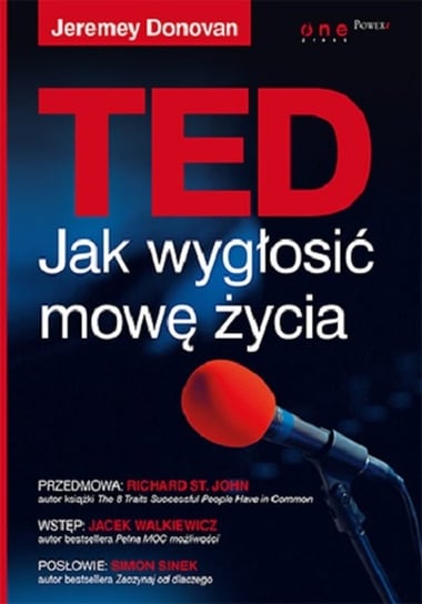 TED. Jak wygłosić mowę życia Donovan Jeremey