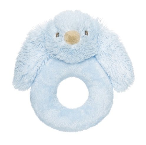 Teddykompaniet, pluszak z grzechotką Lolli Bunnies, niebieski, 14 cm Teddykompaniet