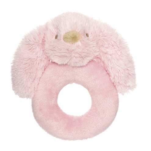 Teddykompaniet, pluszak z grzechotką Lolli Bunnies, różowy, 14 cm Teddykompaniet