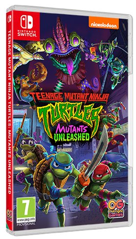 Teenage Mutant Ninja Turtles: Mutants Unleashed, Nintendo Switch AHEARTFULOFGAMES