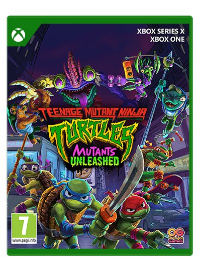 Teenage Mutant Ninja Turtles: Mutants Unleashed, Xbox One, Xbox Series X AHEARTFULOFGAMES