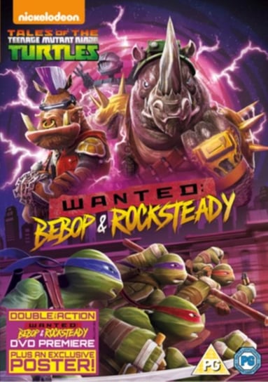 Teenage Mutant Ninja Turtles: Wanted - Bebop and Rocksteady (brak polskiej wersji językowej) Paramount Home Entertainment