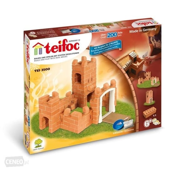 Teifoc 3500 - Mały Zamek 200 Elementów Teifoc