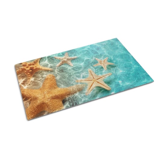 Tekstylna Wycieraczka - Rozgwiazdy w wodzie 90x60 cm Coloray