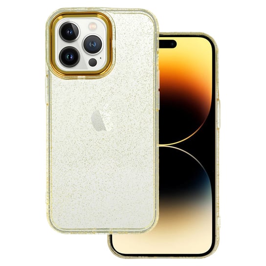 Tel Protect Gold Glitter Case do Iphone 12 Pro Max złoty Inna marka
